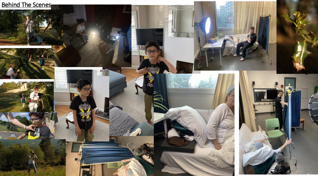 Behind the scenes photos from The Leap shoot